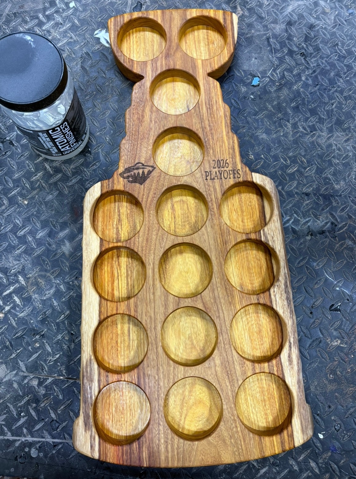 Handcrafted woodworking piece 4