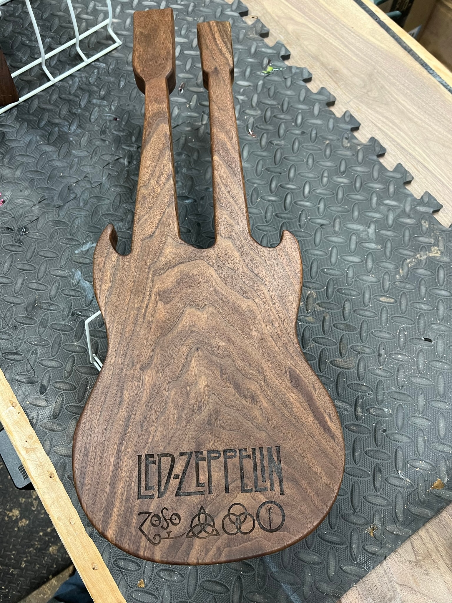 Handcrafted woodworking piece 14