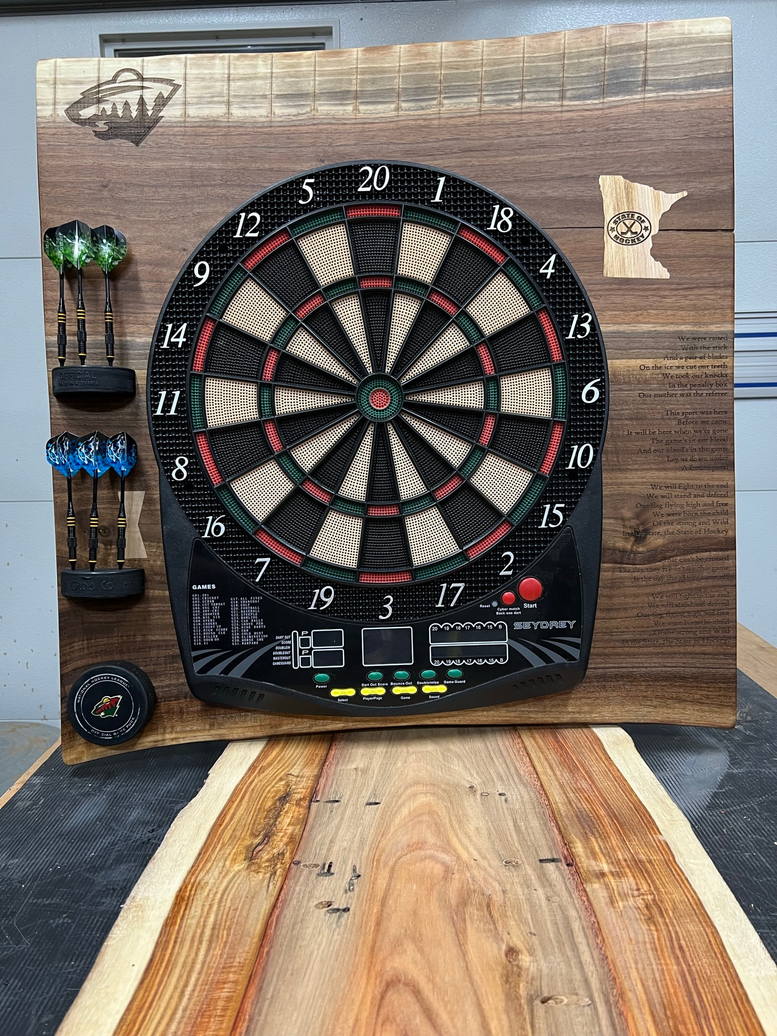 Handcrafted woodworking piece 16