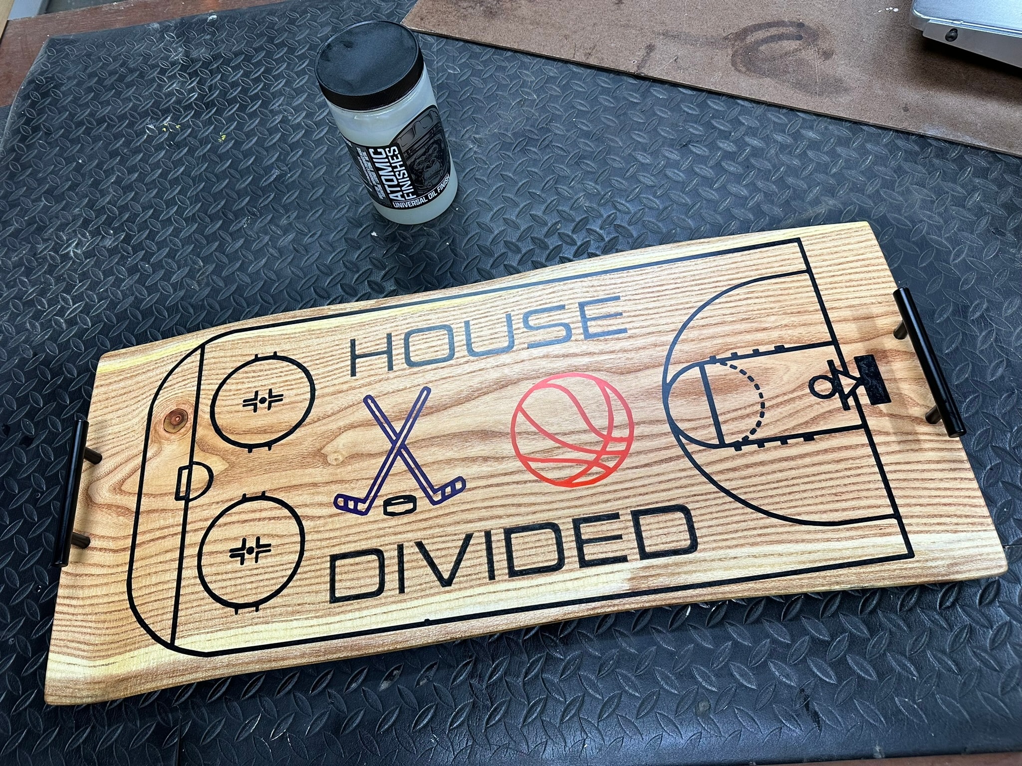 Handcrafted woodworking piece 17