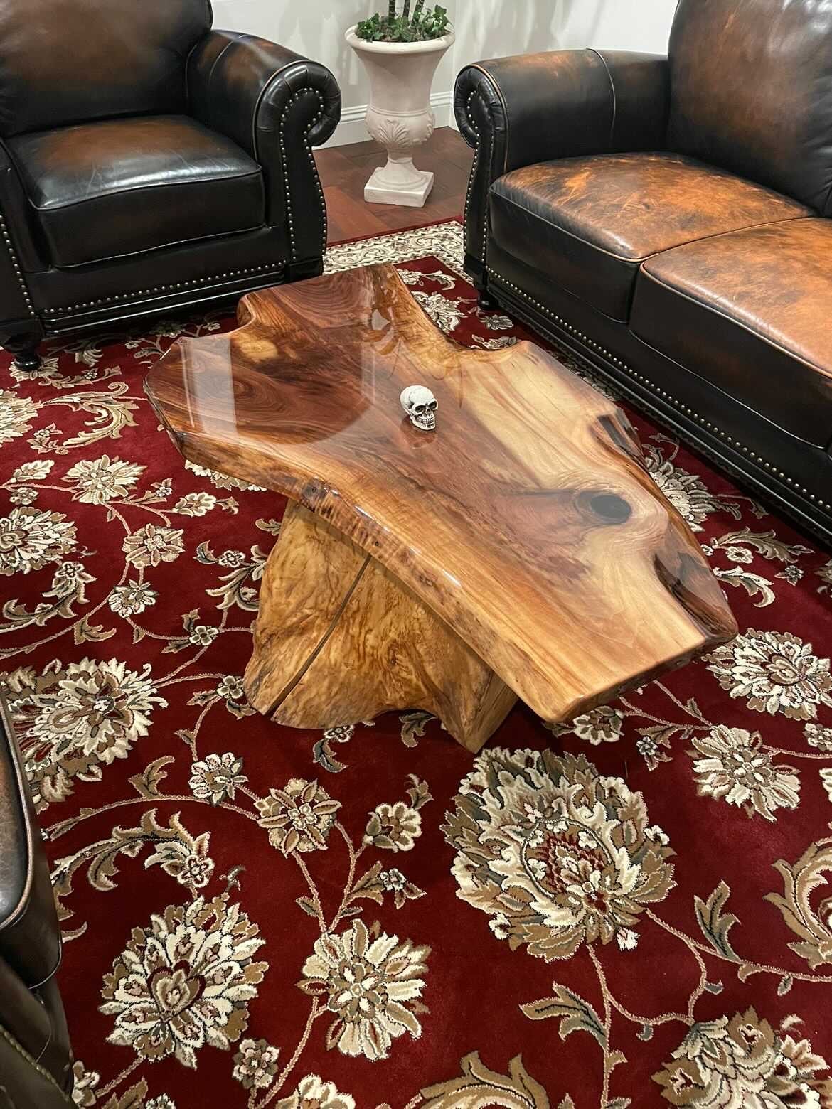 Handcrafted woodworking piece 8