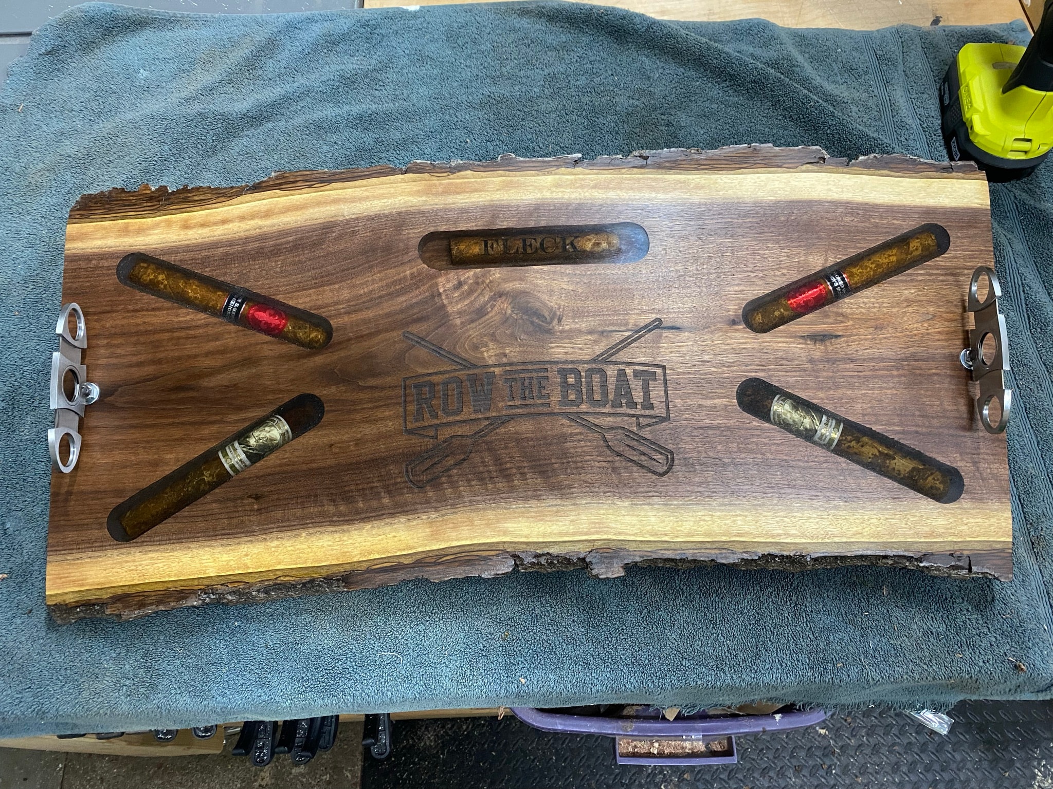 Handcrafted woodworking piece 11